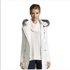 Gorgeous White Vince Coat/Parka